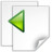 Actions go previous view page Icon